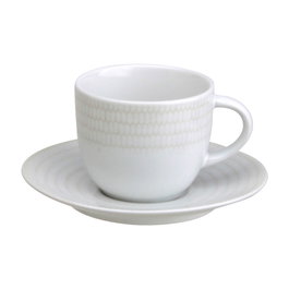 Avet Taza Té Con Plato Rice 280 Ml (6 Unidades)